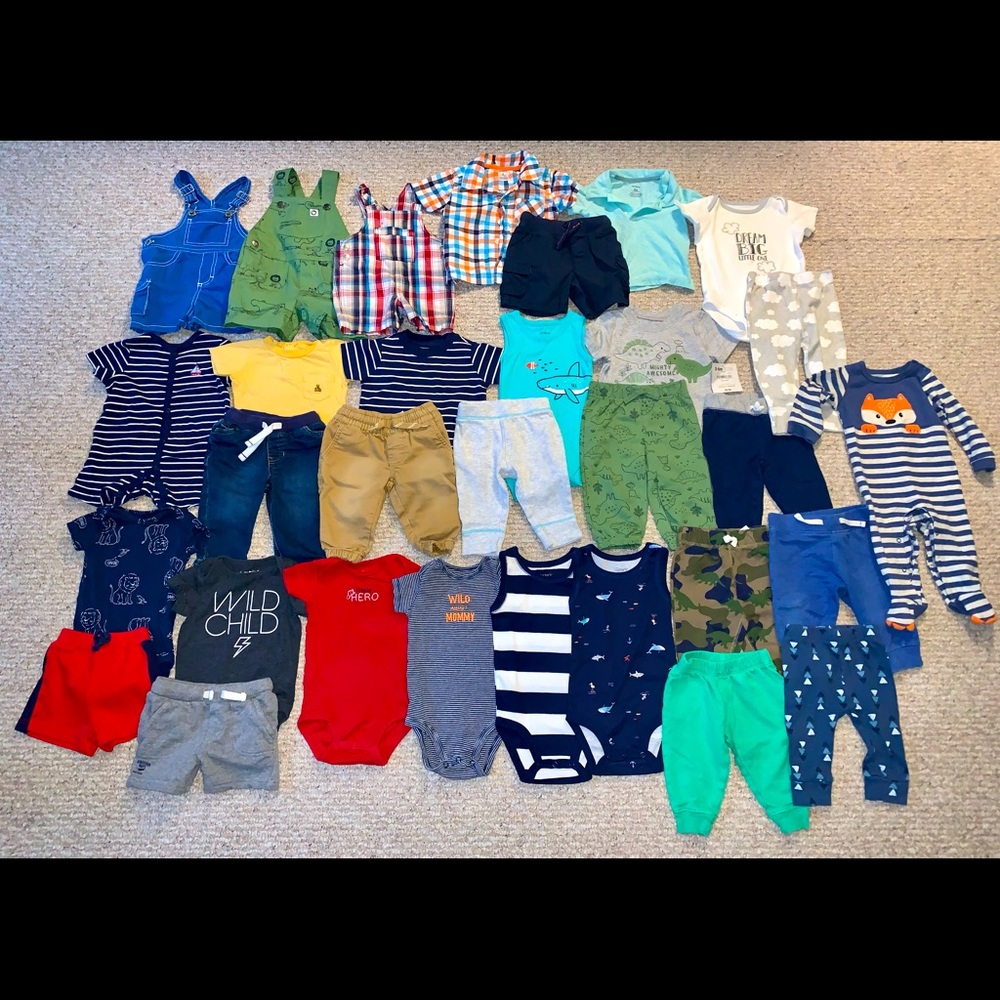 HUGE baby boy spring/summer clothes bundle
